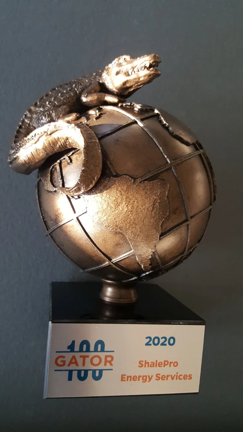 ShalePro Energy Services Selected to Gator100